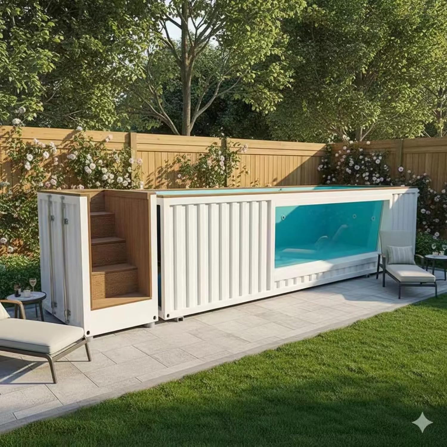 buy container swimming pool, modular above ground pool worth buying, prefabricated swimming pool pros cons, best fiberglass container pool, container pool vs traditional pool, should I buy a stackable pool unboxing and complete package contents