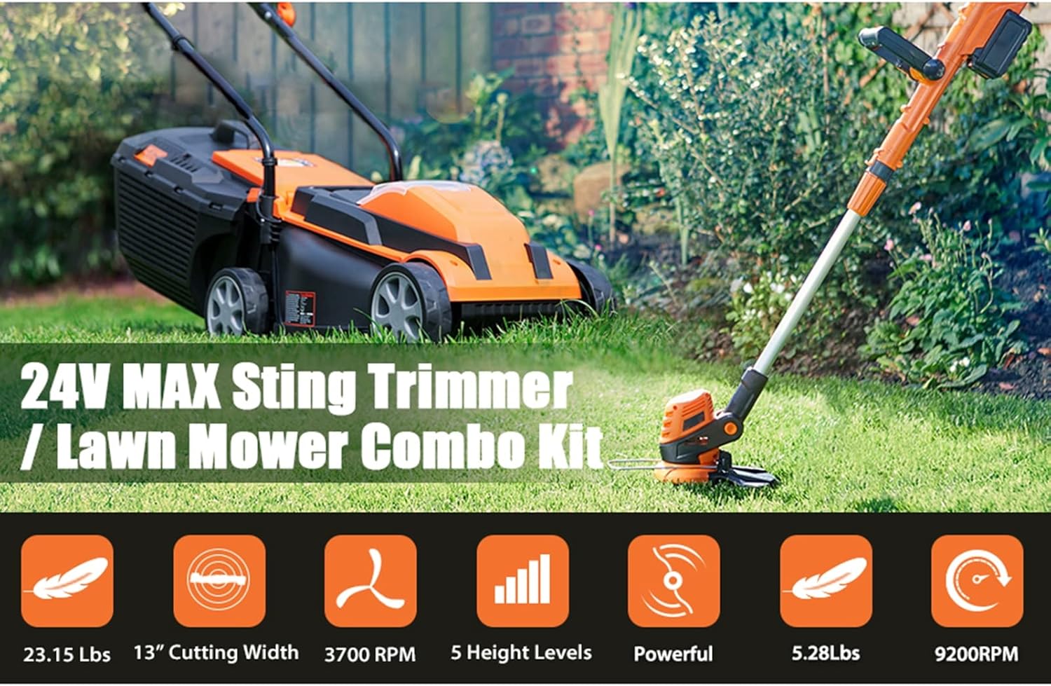 buy cordless lawn mower trimmer combo,should I buy cordless mower trimmer combo,cordless lawn mower string trimmer pros cons,best 24v self-propelled mower combo,cordless mower vs gas trimmer,cordless mower combo worth buying unboxing and complete package contents