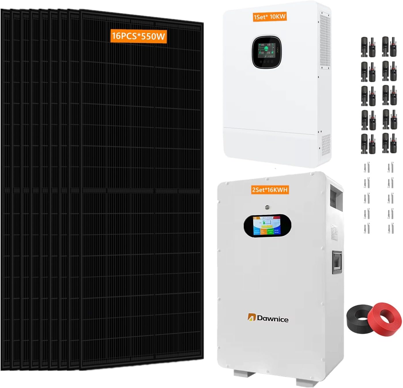 buy dawnice 10kw off grid solar system,dawnice 10kw off grid system pros cons,best complete off grid solar kit,dawnice solar system worth buying,dawnice vs alternatives off grid,should i buy dawnice off grid solar - detailed features and technical specifications