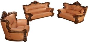 Image 1 of buy ebony wood sofa