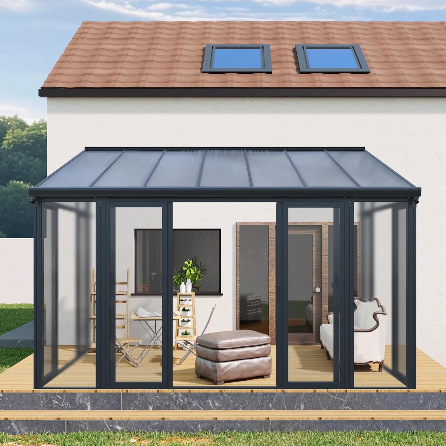buy enclosed patio cover,enclosed patio cover pros cons,best all season sunroom,aluminum sunroom kit worth buying,enclosed patio cover vs screen porch,should I buy an enclosed patio cover unboxing and complete package contents