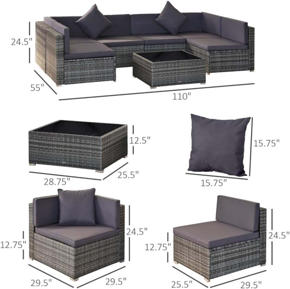buy grey patio furniture set,should I buy a 7 piece patio set,grey rattan patio furniture vs wicker,outdoor modular sectional pros cons,best grey outdoor furniture set,grey wicker patio set worth buying performance testing and real-world results