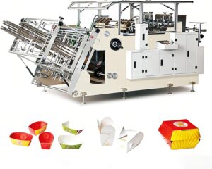 Image 1 of buy hamburger box forming machine