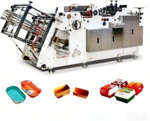 Image 1 of buy hamburger box making machine