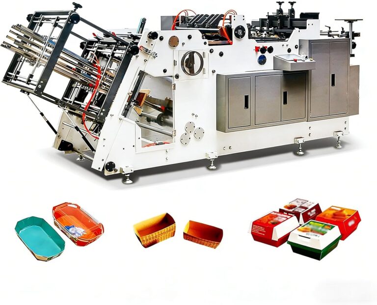 Image 1 of buy hamburger box making machine