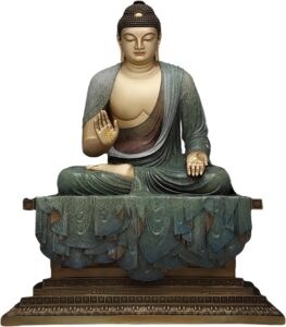 Image 1 of buy large brass Buddha statue