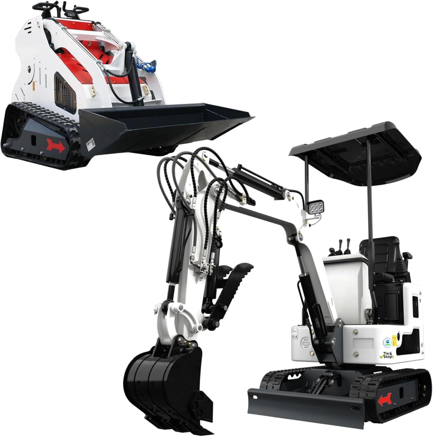 buy mini excavator skid steer combo,should I buy a mini excavator and skid steer combo,mini excavator compact loader pros cons,best compact digger for home use,mini excavator vs skid steer loader,ATTACHXPRO mini excavator worth buying - detailed features and technical specifications