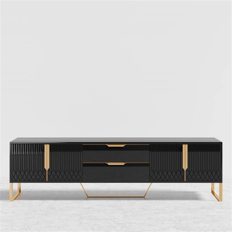 Image 1 of buy modern blackwood tv stand