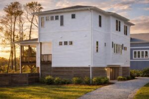 Image 1 of buy modern coastal house plan