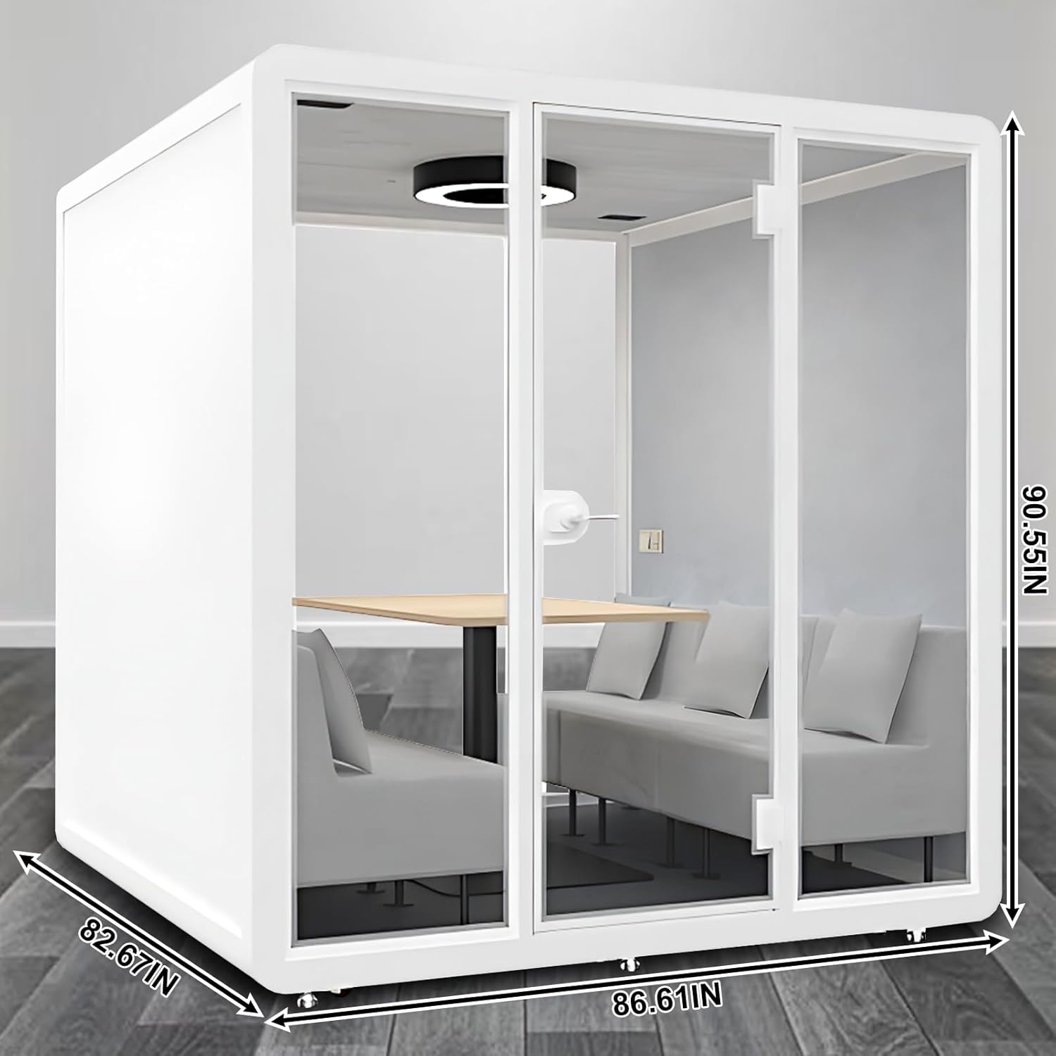 buy office soundproof pod,office sound booth worth it,soundproof pod pros cons,best portable soundproof booth,X-Comfot sound pod honest,soundproof office pod vs alternatives unboxing and complete package contents