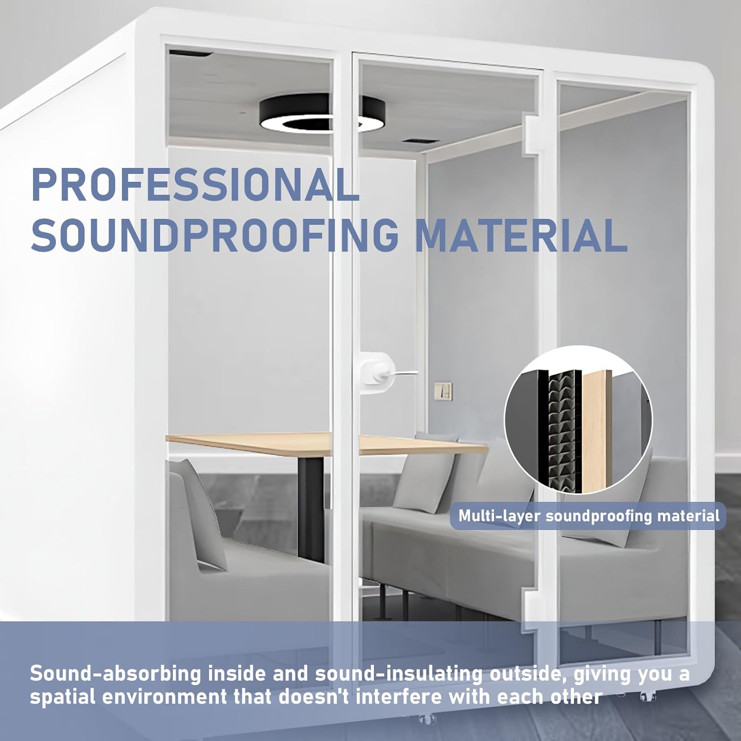 buy office soundproof pod,office sound booth worth it,soundproof pod pros cons,best portable soundproof booth,X-Comfot sound pod honest,soundproof office pod vs alternatives performance testing and real-world results