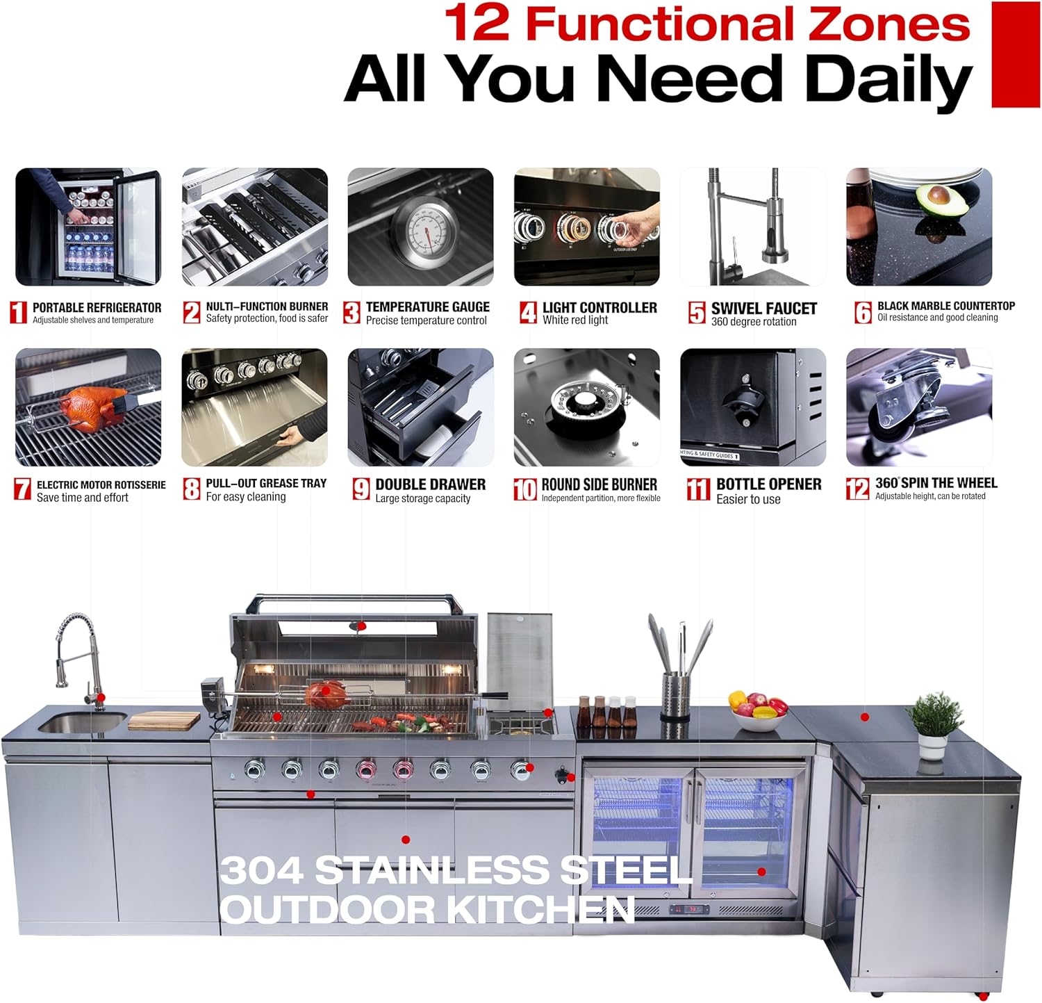 buy outdoor kitchen island grill with refrigerator,should I buy an outdoor kitchen island,outdoor kitchen island grill with refrigerator pros cons,best outdoor kitchen island grill,outdoor kitchen island with refrigerator worth it,outdoor kitchen island grill vs built-in unboxing and complete package contents