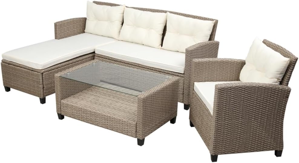 buy outdoor patio conversation set,best wicker patio set,outdoor sectional sofa pros and cons,should I buy a rattan conversation set,patio furniture set vs individual pieces,outdoor sectional with coffee table worth buying - detailed features and technical specifications