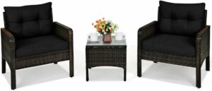 Image 1 of buy outdoor rattan conversation set