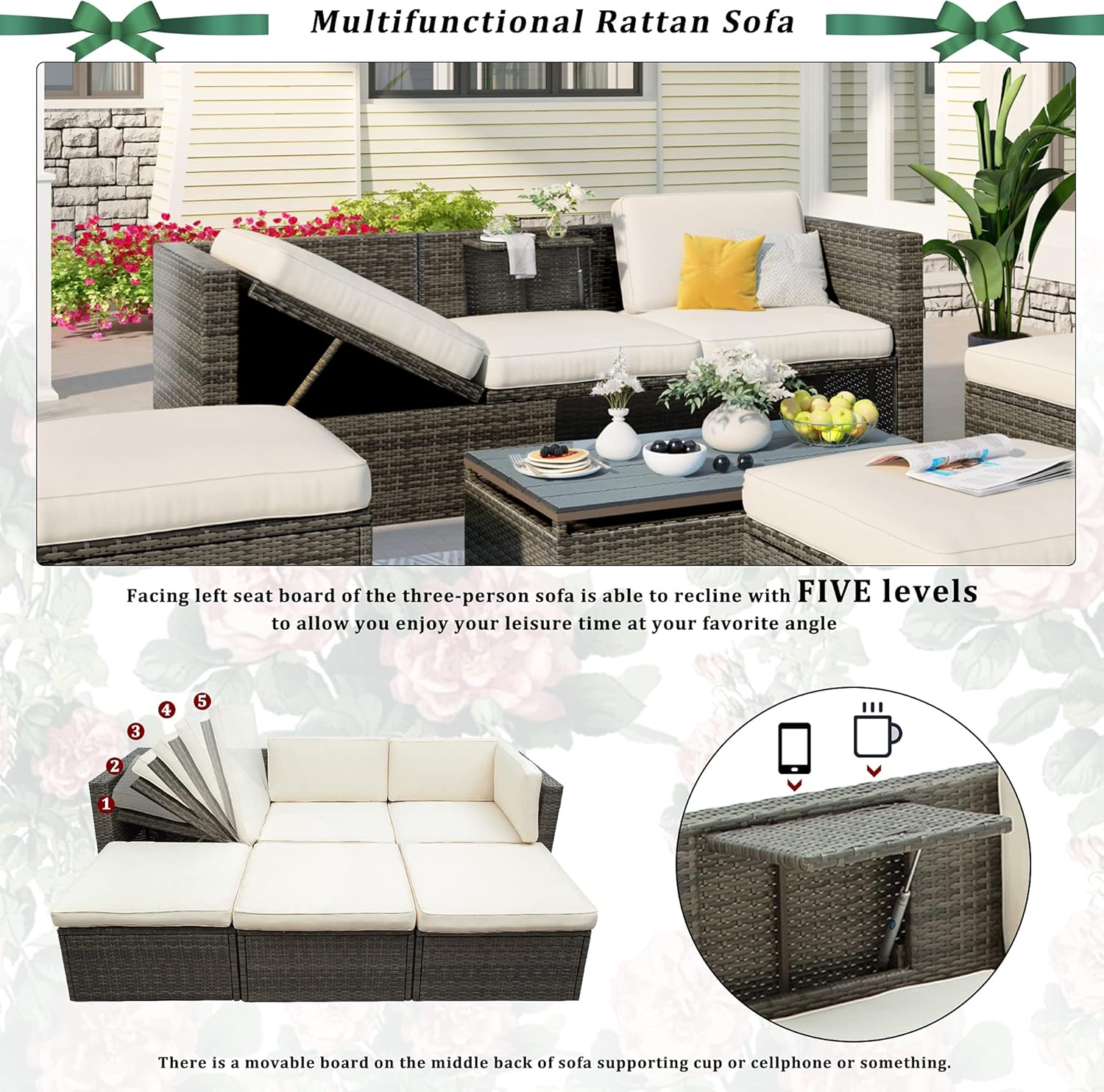 buy outdoor rattan conversation set,best patio furniture set,rattan sofa set pros cons,is wicker conversation set worth buying,outdoor furniture set vs alternatives,should I buy a rattan seating set unboxing and complete package contents