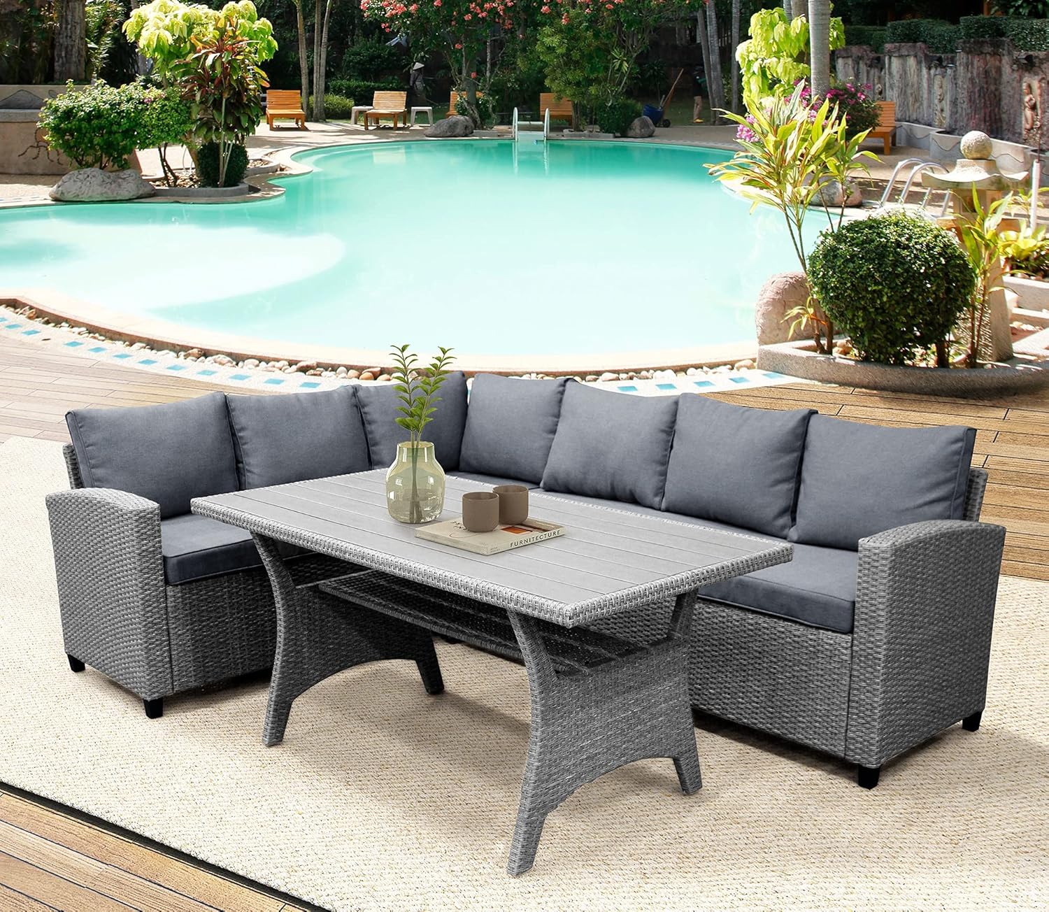 Step-by-step guide for buy outdoor wicker conversation set,best pe rattan patio sofa,outdoor sectional sofa pros cons,should i buy rattan wicker set,all-weather patio furniture worth buying,pe wicker sectional vs alternatives - complete tutorial