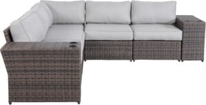 Image 1 of buy outdoor wicker sectional