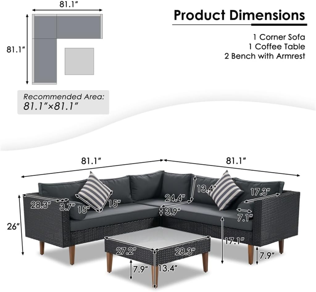 buy outdoor wicker sofa set,should I buy outdoor wicker sofa set,best patio wicker sofa set,outdoor wicker sofa set pros cons,patio furniture set worth buying,black rattan sofa set vs others unboxing and complete package contents