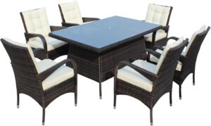 Image 1 of buy patio 7 piece dining set