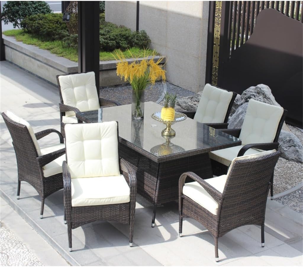 buy patio 7 piece dining set,patio dining set worth buying,best 7 piece patio set,patio set pros and cons,patio dining set vs alternatives,should I buy a rattan dining set unboxing and complete package contents