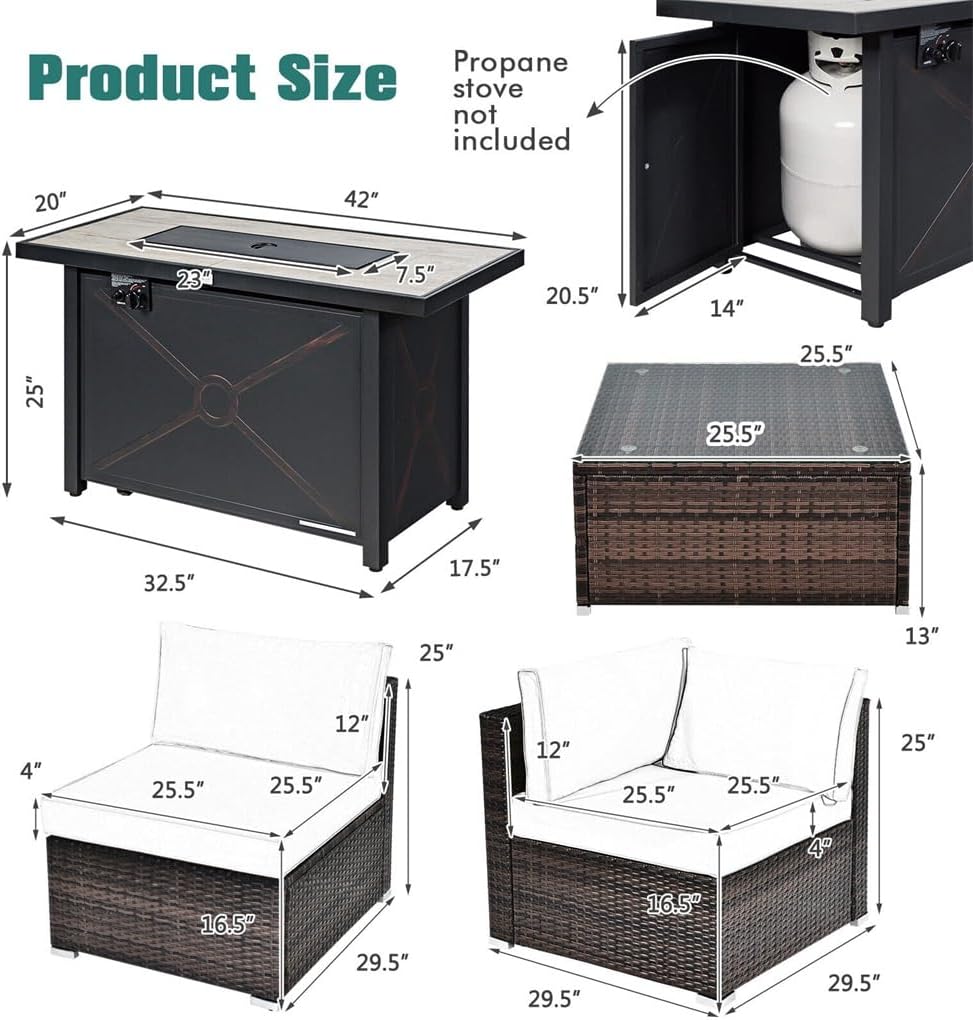 buy patio rattan fire pit set,patio rattan set worth buying,best rattan fire pit furniture,rattan sofa fire table pros cons,should I buy a fire pit patio set,fire pit patio set vs alternatives performance testing and real-world results