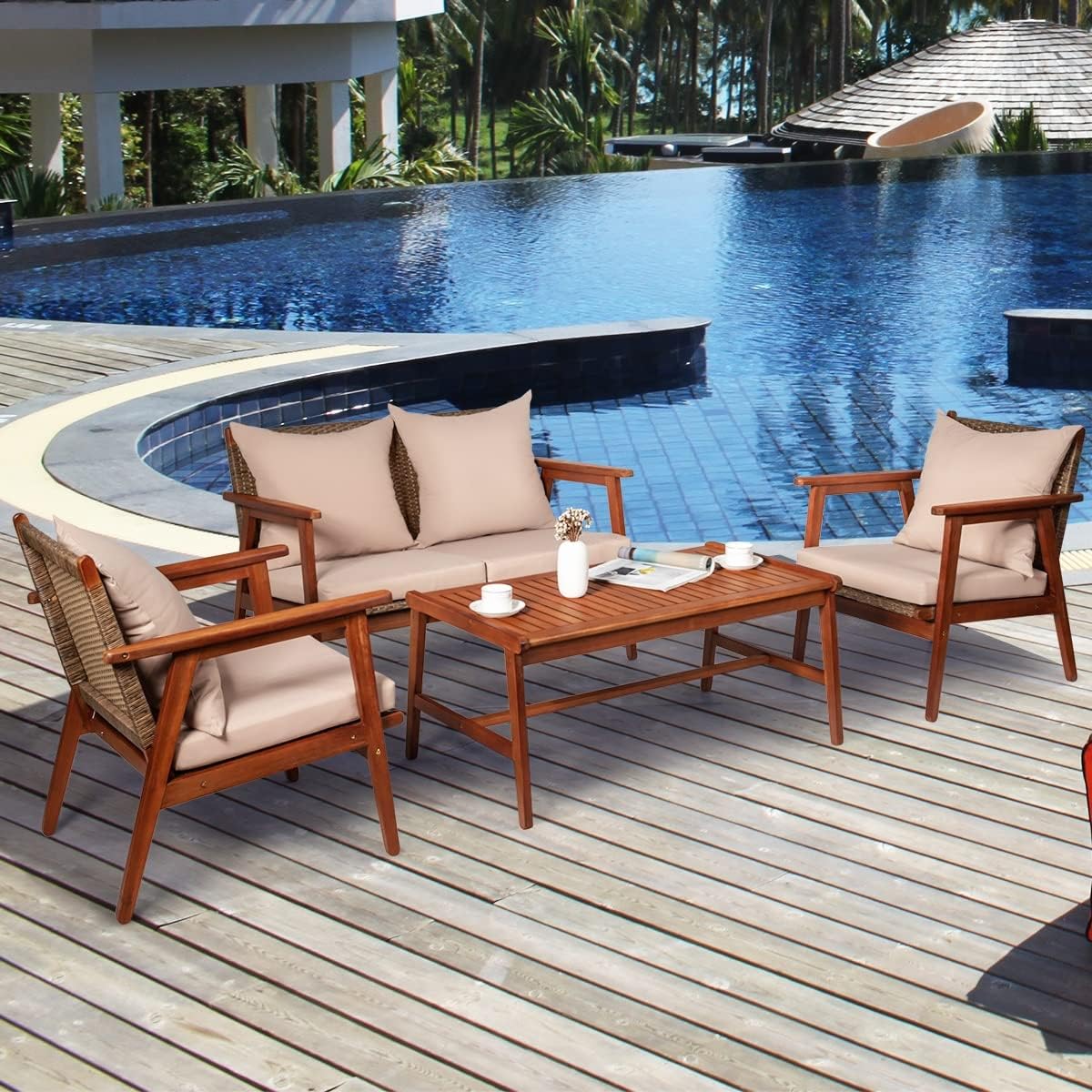 buy patio rattan furniture set,best outdoor sofa set with cushions,is rattan patio furniture durable,should I buy acacia wood outdoor furniture,patio furniture set pros cons,8 piece outdoor seating set worth buying performance testing and real-world results