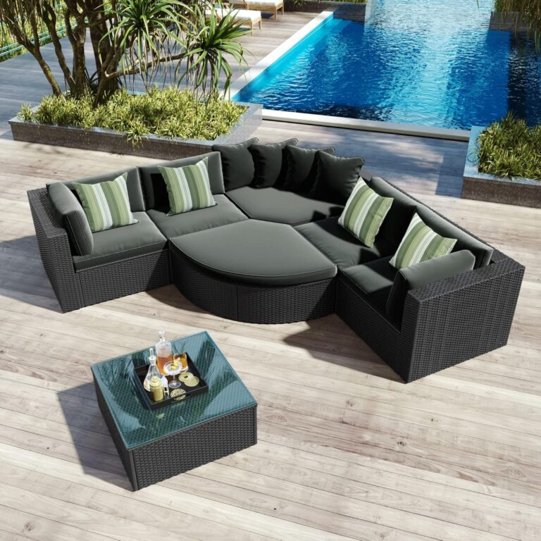 Image 1 of buy patio wicker sofa set