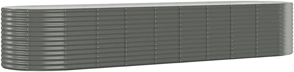 buy powder coated steel raised garden bed,powder coated steel raised garden bed pros cons,best steel raised planter box,should I buy a steel raised garden bed,powder coated steel planter vs galvanized,large oval raised garden bed worth buying unboxing and complete package contents