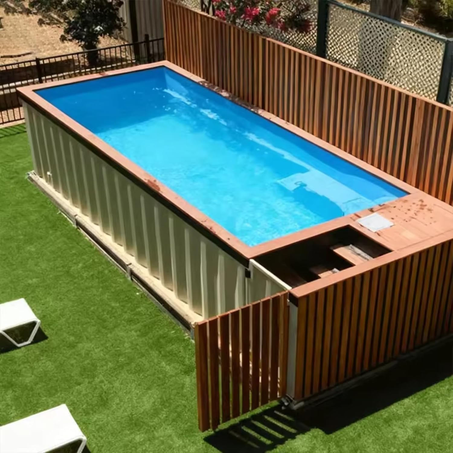 buy prefabricated container swimming pool,best modular swimming pool for backyard,is prefab pool worth buying,container pool vs fiberglass pool,prefabricated swimming pool pros cons,quick setup above ground pool comparison unboxing and complete package contents