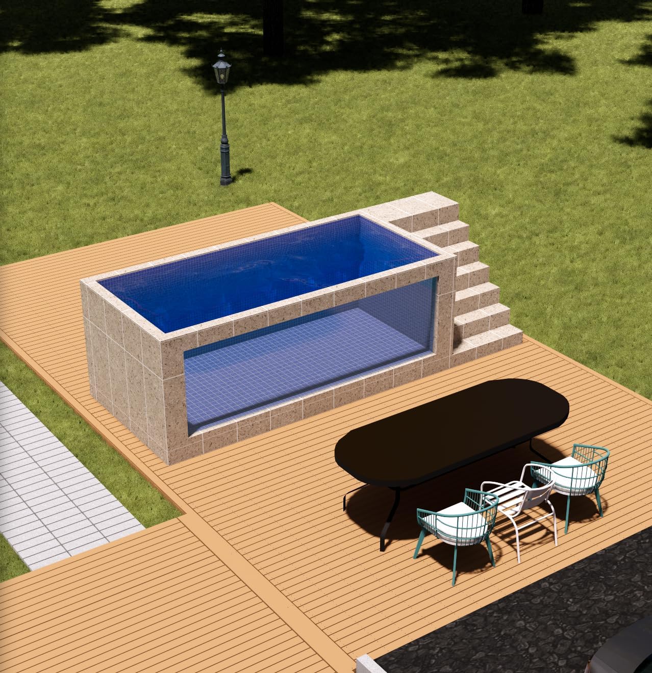 buy premium rooftop swimming pool,premium rooftop pool worth buying,best luxury container swimming pool,glass panel swimming pool pros cons,container pool vs traditional pool,should I buy a rooftop swimming pool - detailed features and technical specifications