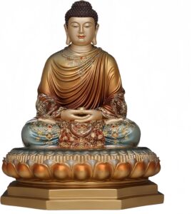 Image 1 of buy pure copper big buddha statue