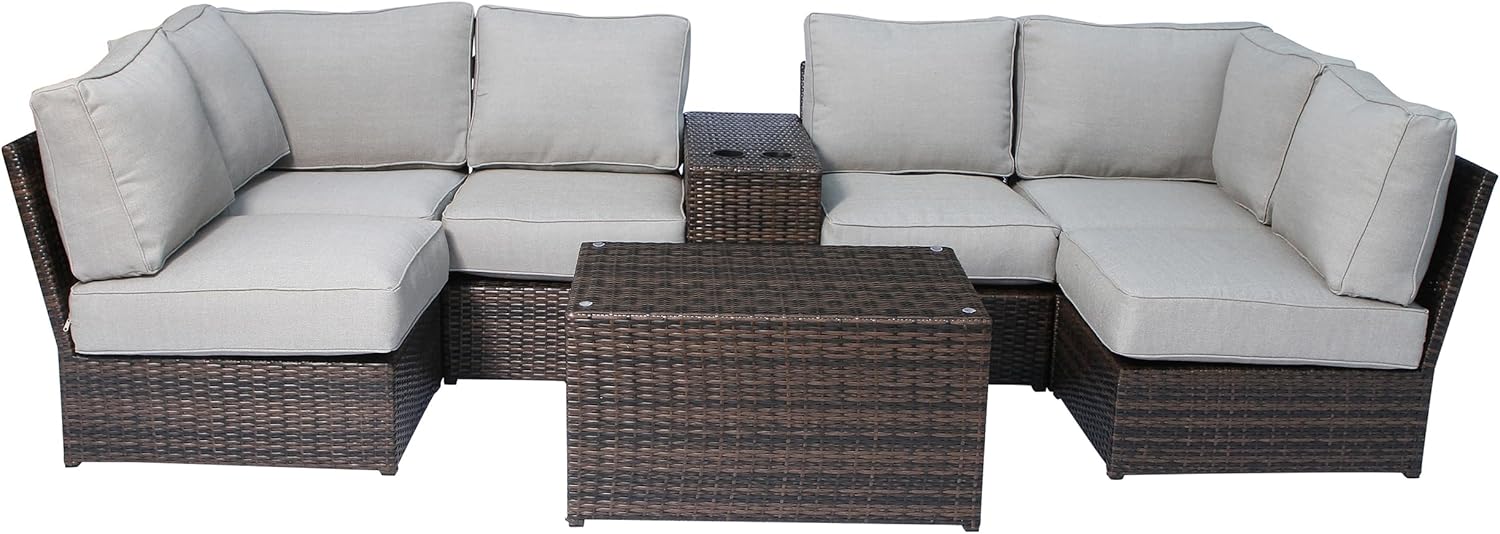 buy rattan wicker seating group,is rattan wicker seating durable,rattan patio set vs aluminum,best outdoor modular sofa set,should I buy a wicker seating group,rattan wicker seating pros cons - detailed features and technical specifications