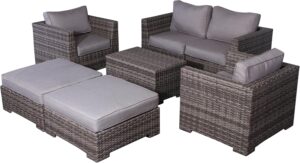 Image 1 of buy rattan wicker seating group