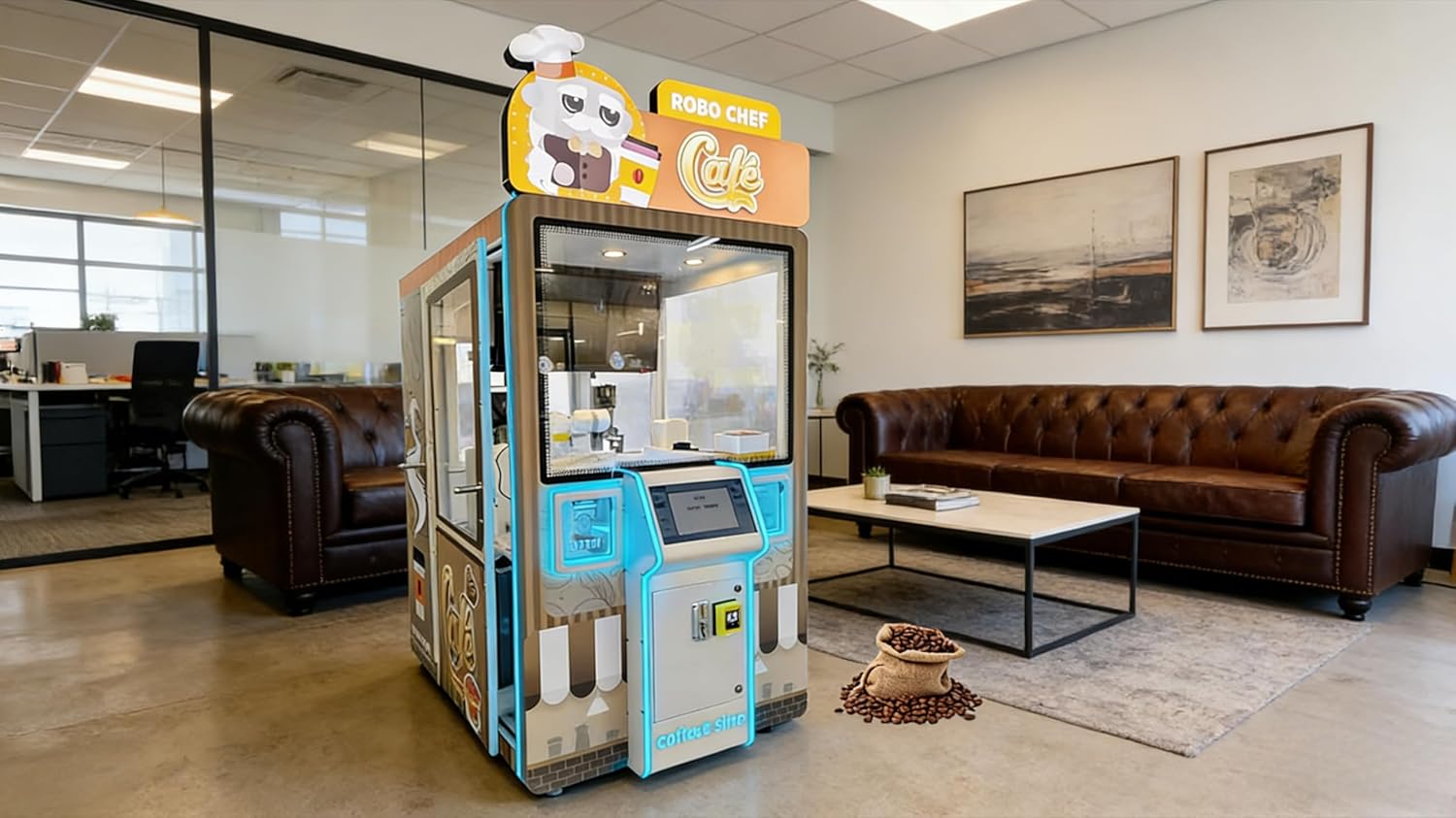 buy robotic coffee machine,robotic coffee machine worth buying,robotic barista pros cons,best commercial coffee vending machine,should I buy a coffee robot,coffee robot vs traditional machine unboxing and complete package contents