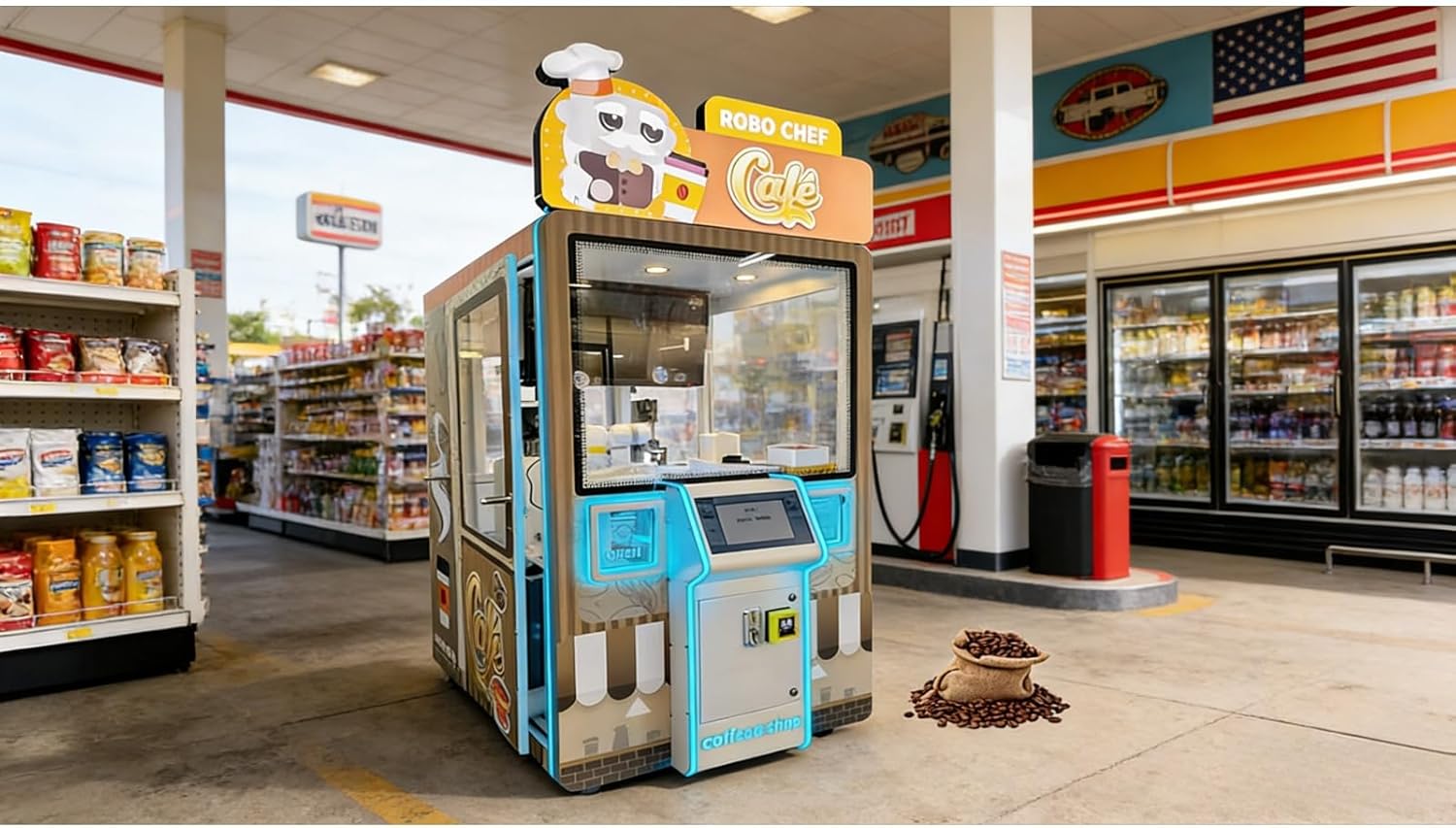 Unboxing and complete package contents for a buy robotic coffee vending machine,robotic coffee machine worth buying,best commercial coffee robot,robotic barista pros cons,should I buy a coffee robot,coffee vending machine vs alternatives