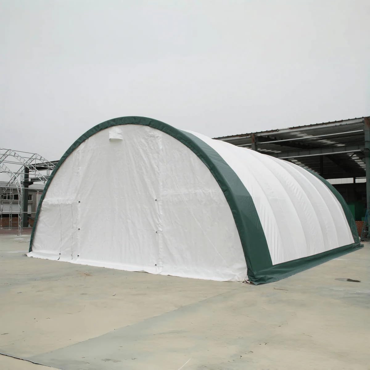 buy single truss arch storage shelter,outdoor storage shed for hay motorcycle,truss arch shelter pros cons,best arch storage shelter for vehicles,should I buy a truss arch shelter,truss shelter vs fabric garage - detailed features and technical specifications