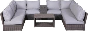 Image 1 of buy wicker patio seating set
