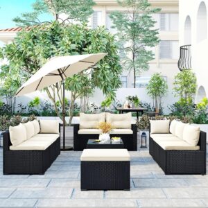 Image 1 of buy wicker rattan sectional sofa