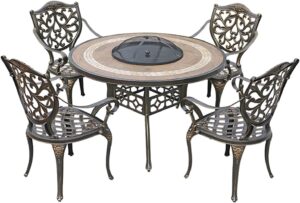 Image 1 of buy wood burning fire pit table