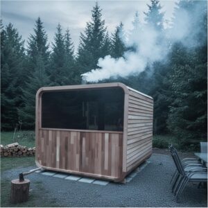 Image 1 of buy zonemel outdoor steam cube sauna
