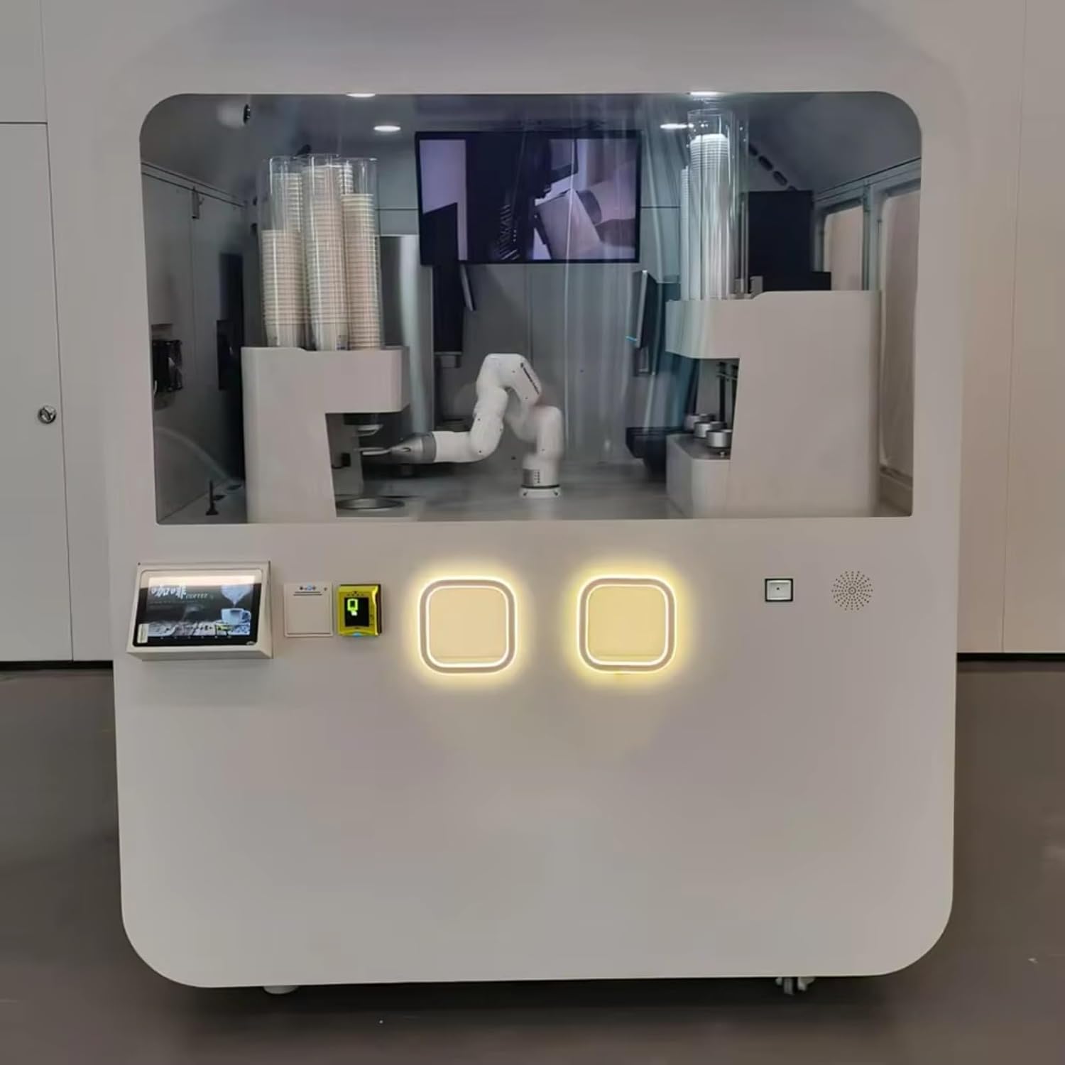 coffee vending robot worth buying,should I buy a coffee vending robot,coffee vending robot pros and cons,best commercial coffee vending machine,coffee vending robot vs traditional machine,coffee vending robot for business - detailed features and technical specifications