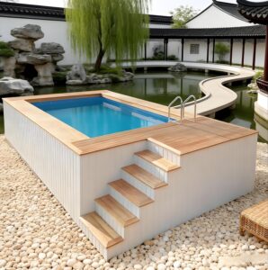 Image 1 of container swimming pool buy