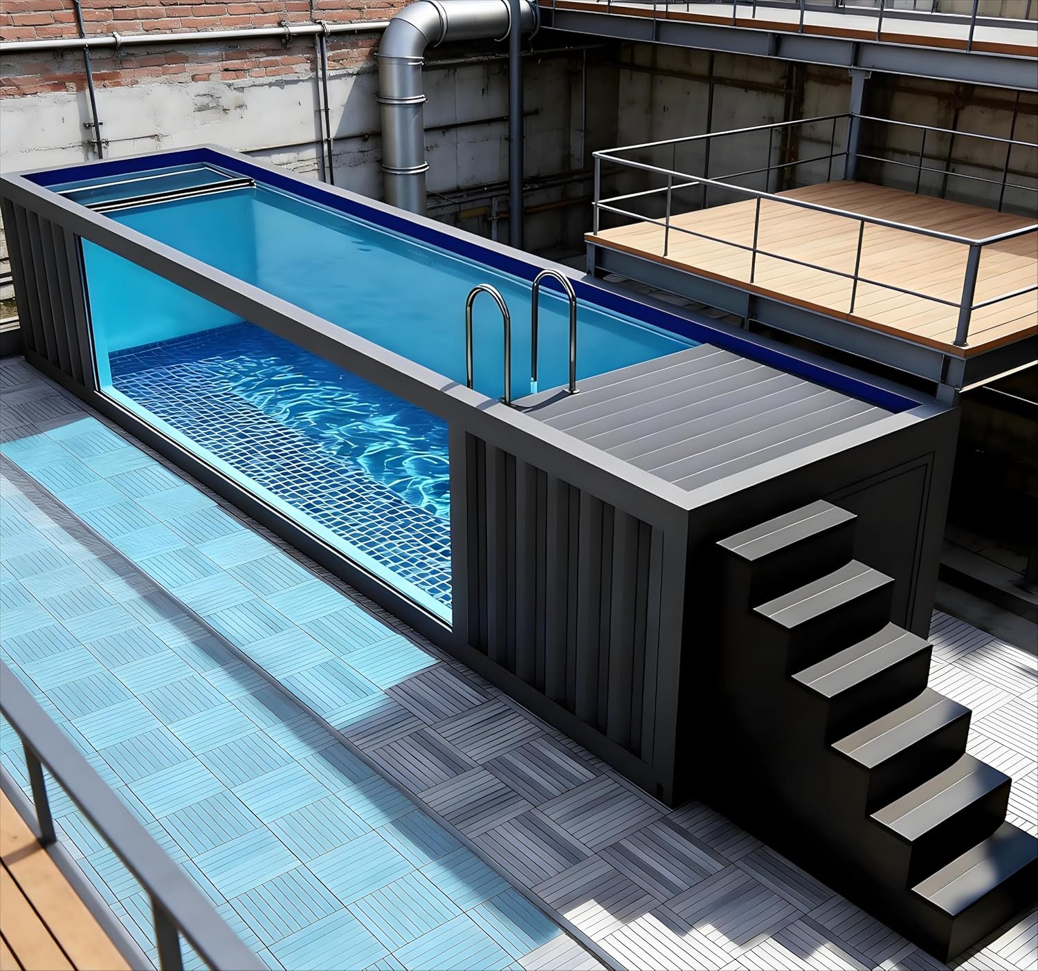 container swimming pool worth buying,should I buy a container pool,container pool vs traditional pool,best portable swimming pool,container pool pros cons,container pool for small yard - detailed features and technical specifications