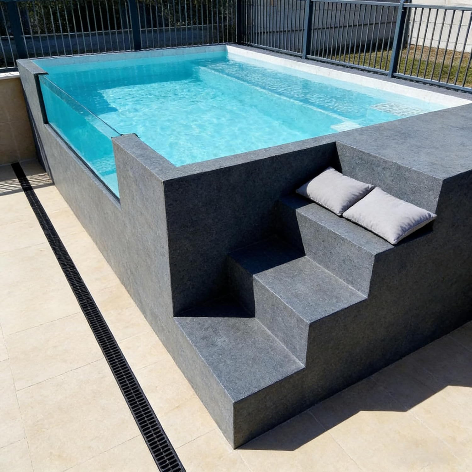 container swimming pool worth buying,fiberglass container pool pros cons,best above ground pool container design,should I buy a container pool,container pool vs traditional pool,container swimming pool durability unboxing and complete package contents