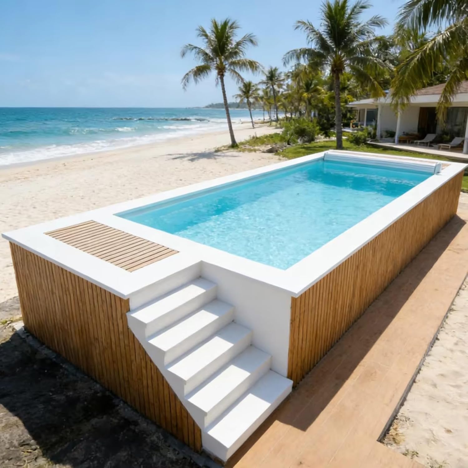 Step-by-step guide for container swimming pool worth buying,shipping container pool pros cons,best above ground pool for backyard,should I buy a prefab container pool,container pool vs traditional pool,industrial style pool for villa - complete tutorial
