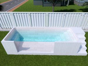 Image 1 of fiberglass swimming pool worth buying