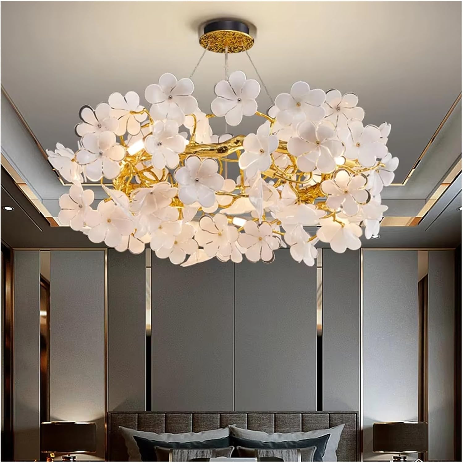 flower bloom branch chandelier worth buying,should I buy flower branch chandelier,flower bloom chandelier pros cons,best modern floral pendant light,flower branch chandelier vs alternatives,modern flower chandelier honest assessment unboxing and complete package contents