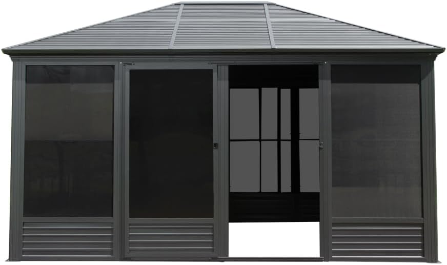 four season aluminum sunroom gazebo worth it,should I buy a four season sunroom gazebo,four season gazebo pros and cons,best aluminum sunroom gazebo,callmego sunroom gazebo honest,four season gazebo vs alternatives unboxing and complete package contents