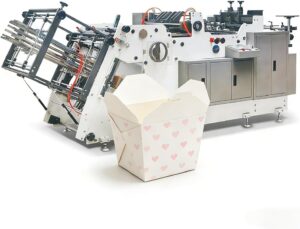 Image 1 of hamburger box making machine worth buying