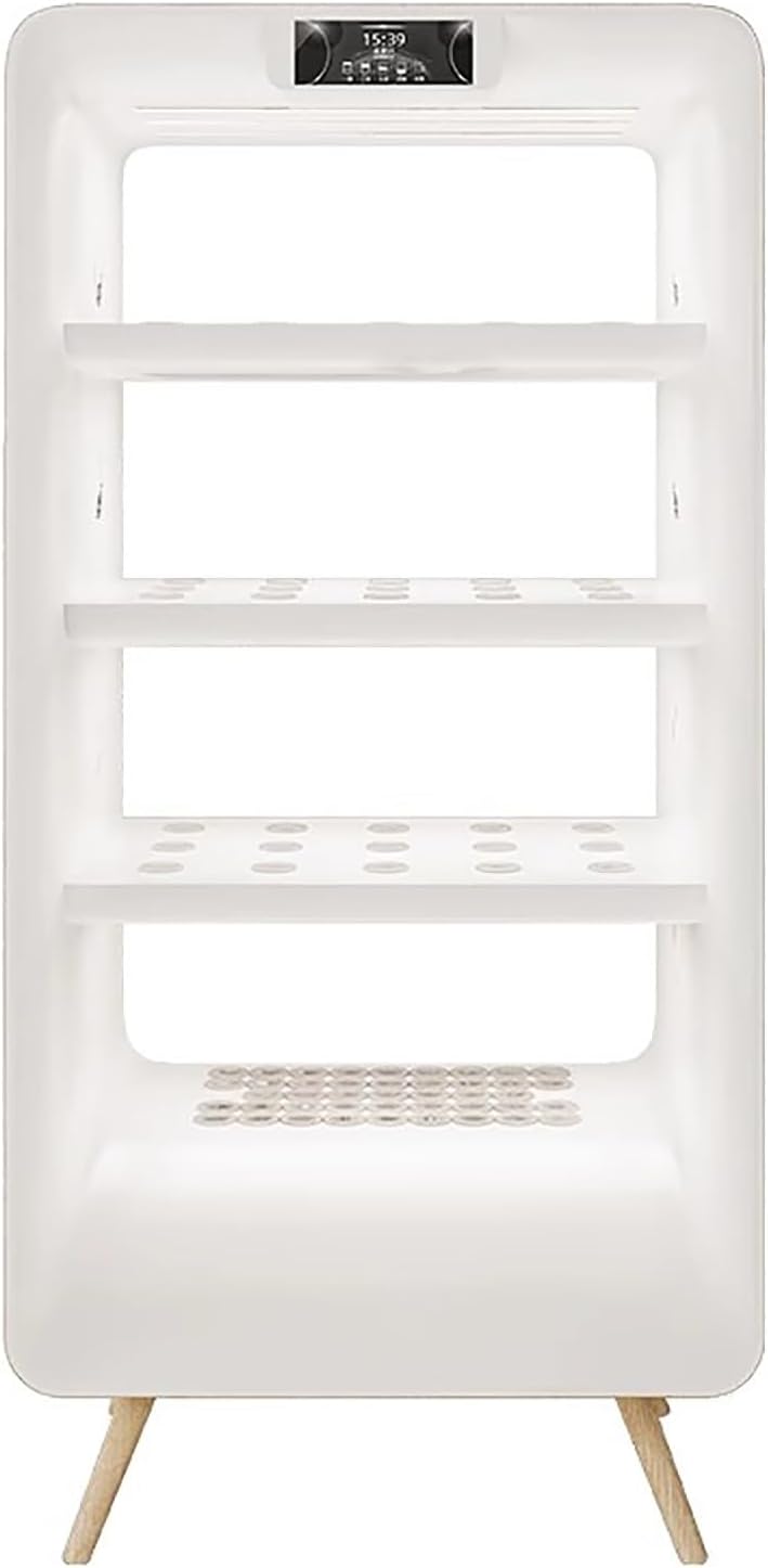 Image 1 of hydroponics growing tower with led grow light